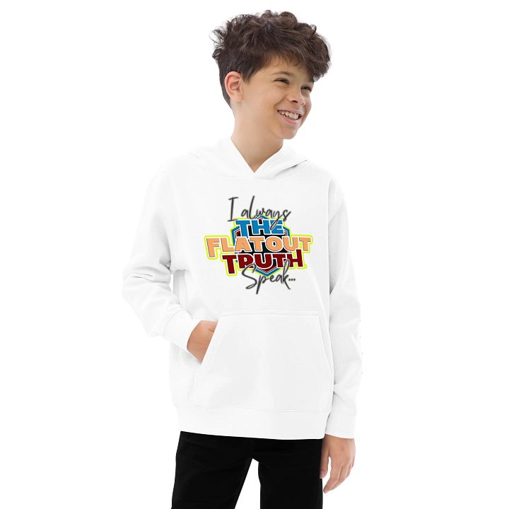 "I Always Speak" TFOT Sandy Hex Youth Pullover product image (2)