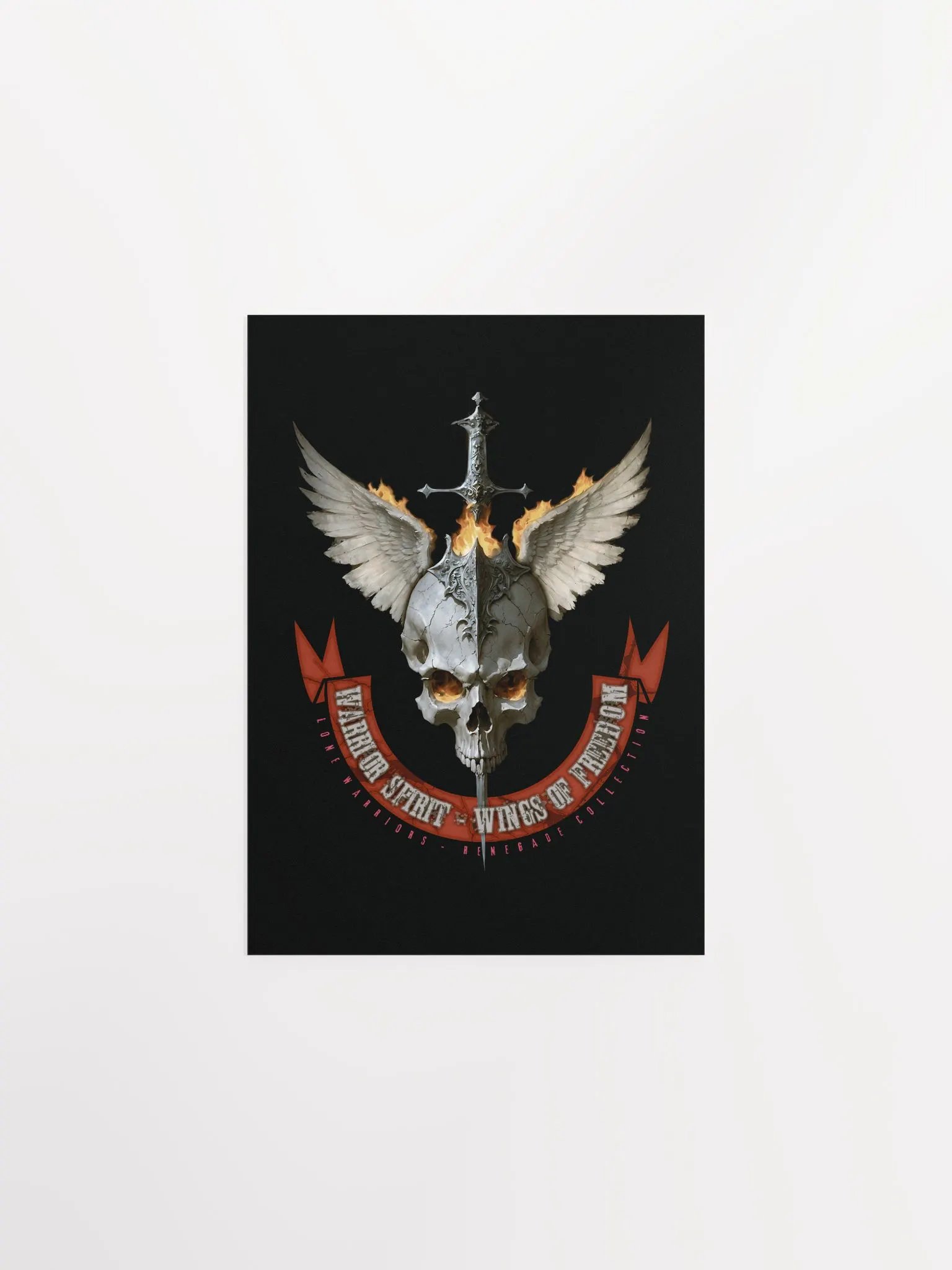 Warrior Spirit - Wings of Freedom ( Matte Paper Poster ) product image (1)