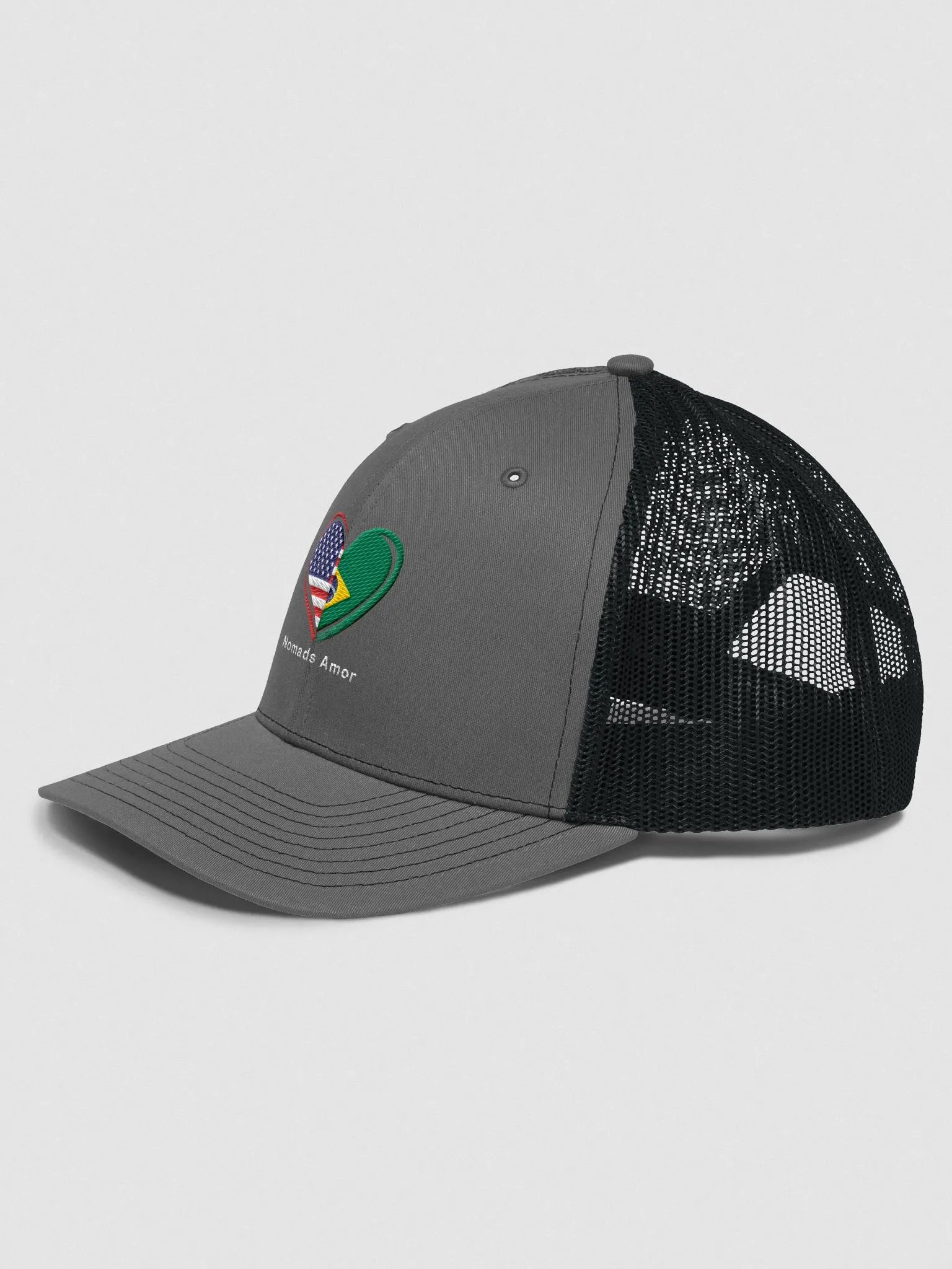 Nomads Amor Trucker Hat – Heart Flag Edition product image (22)
