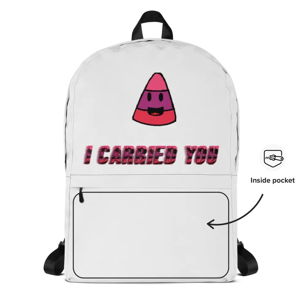 I CARRIED YOU - Backpack product image (2)