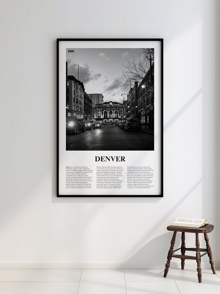 Denver 01 Newspaper Poster product image (2)
