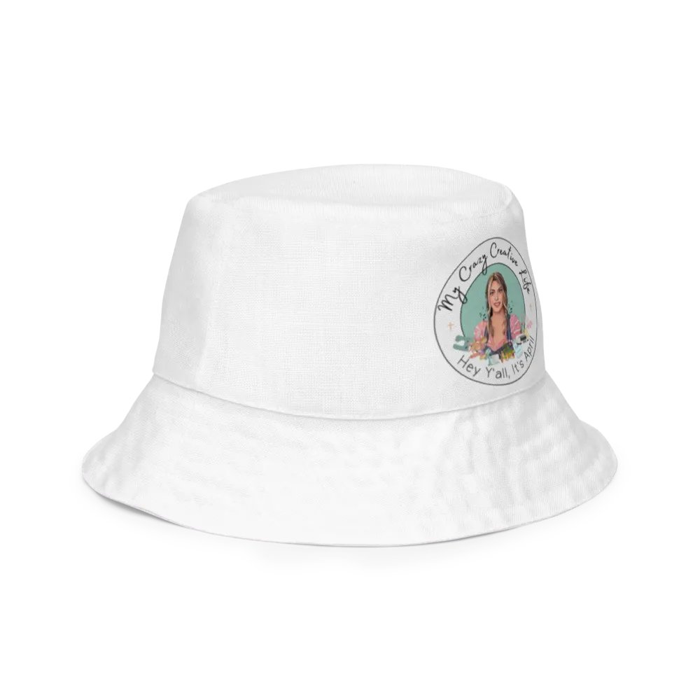 Logo- Bucket Hat- White product image (2)