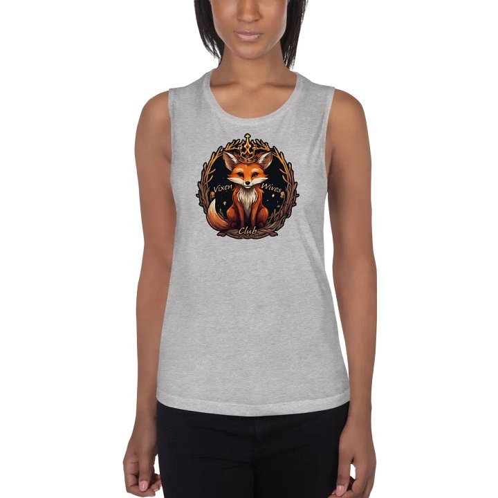 Vixen Wives Club Royal Vixen flowy muscle tank top. product image (13)