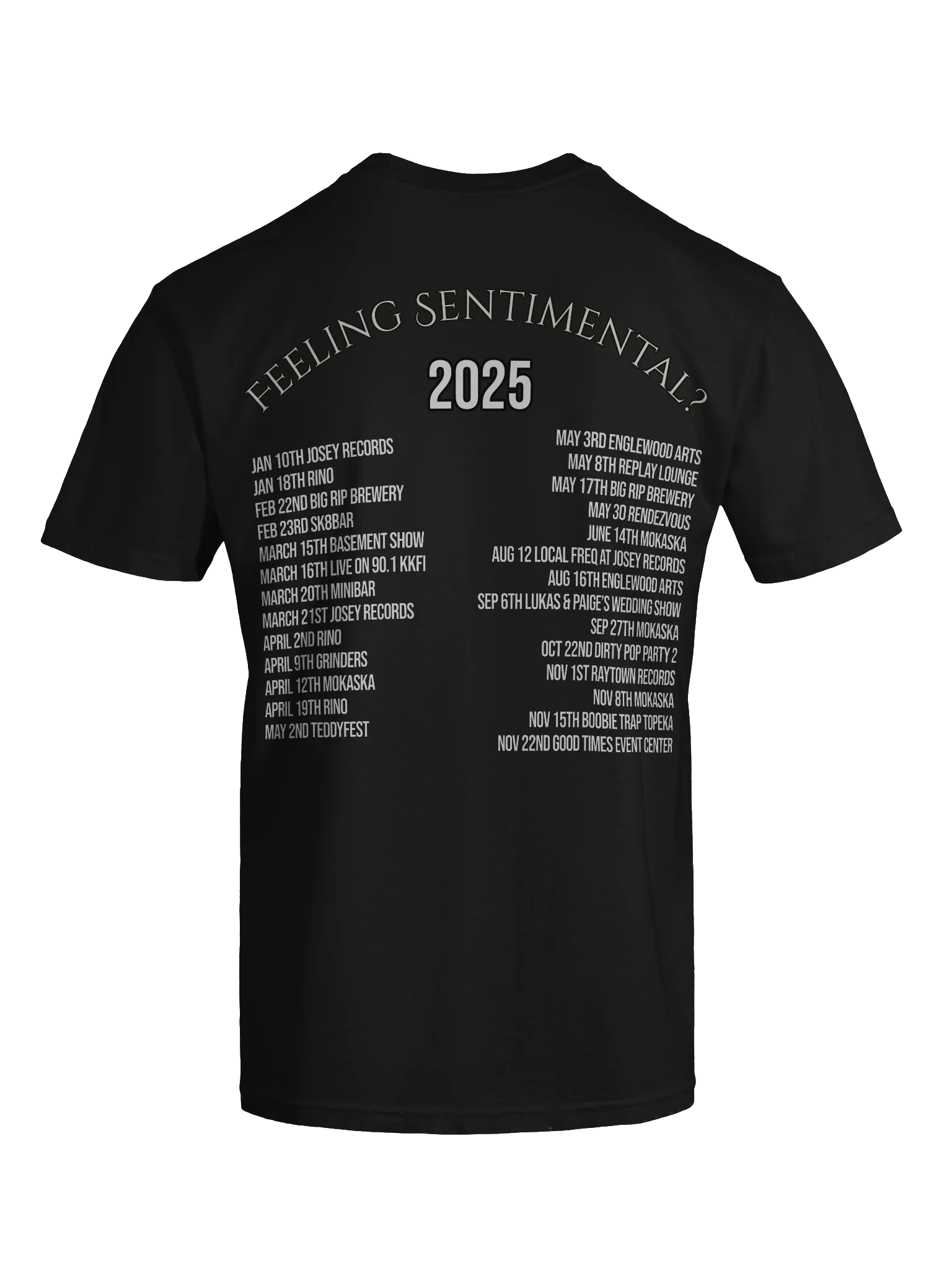 Metal Logo 2025 Road Tee product image (25)