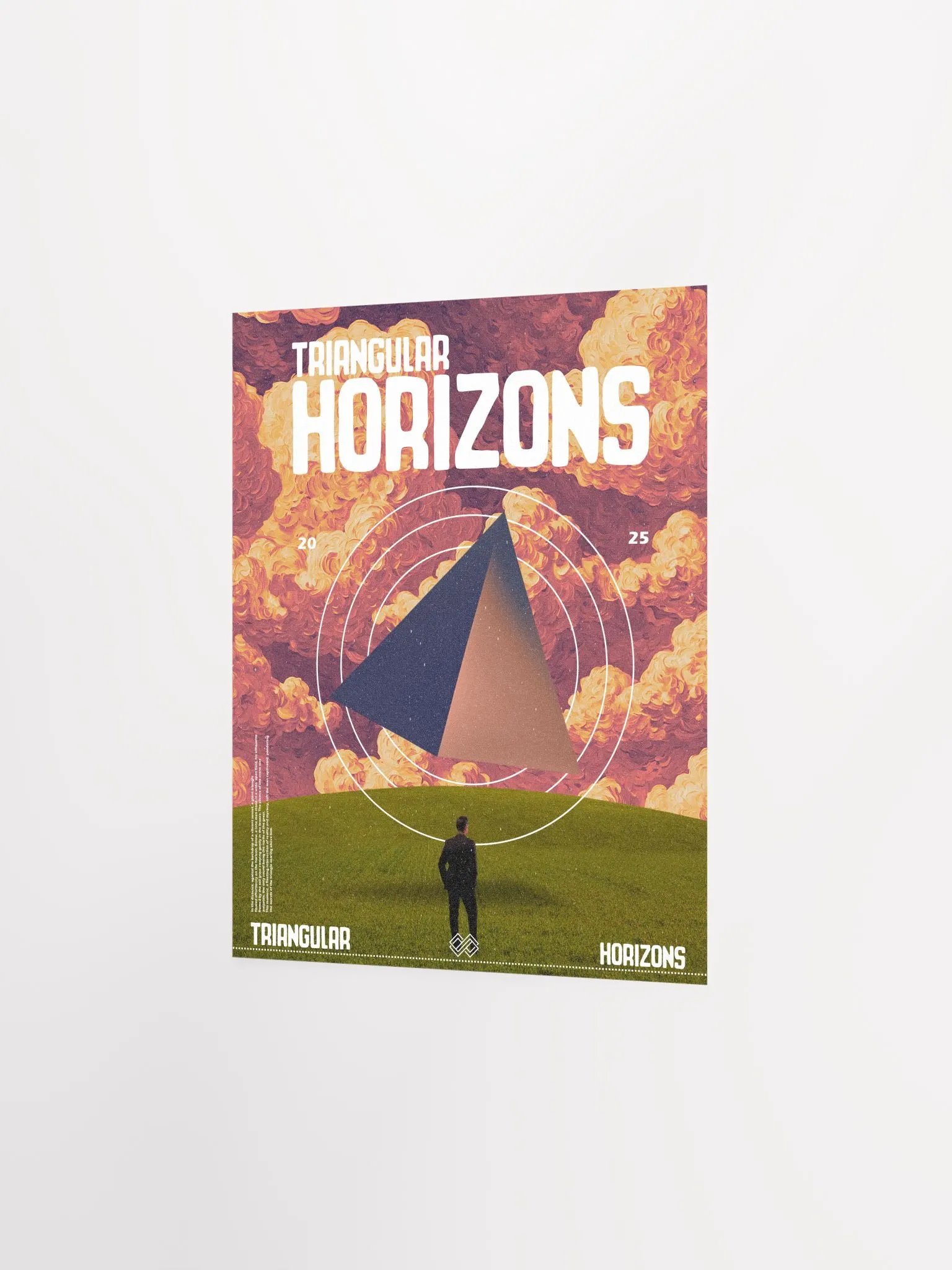 Triangular Horizons Enhanced Matte Paper Poster product image (4)