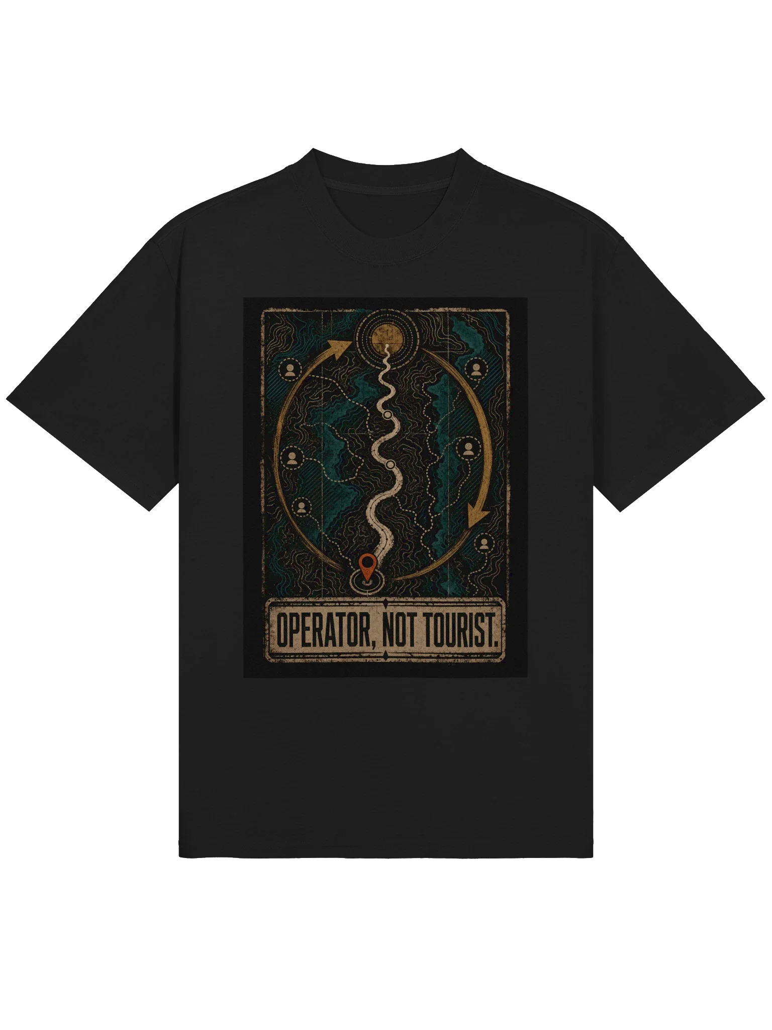 Operator Field Map Tee