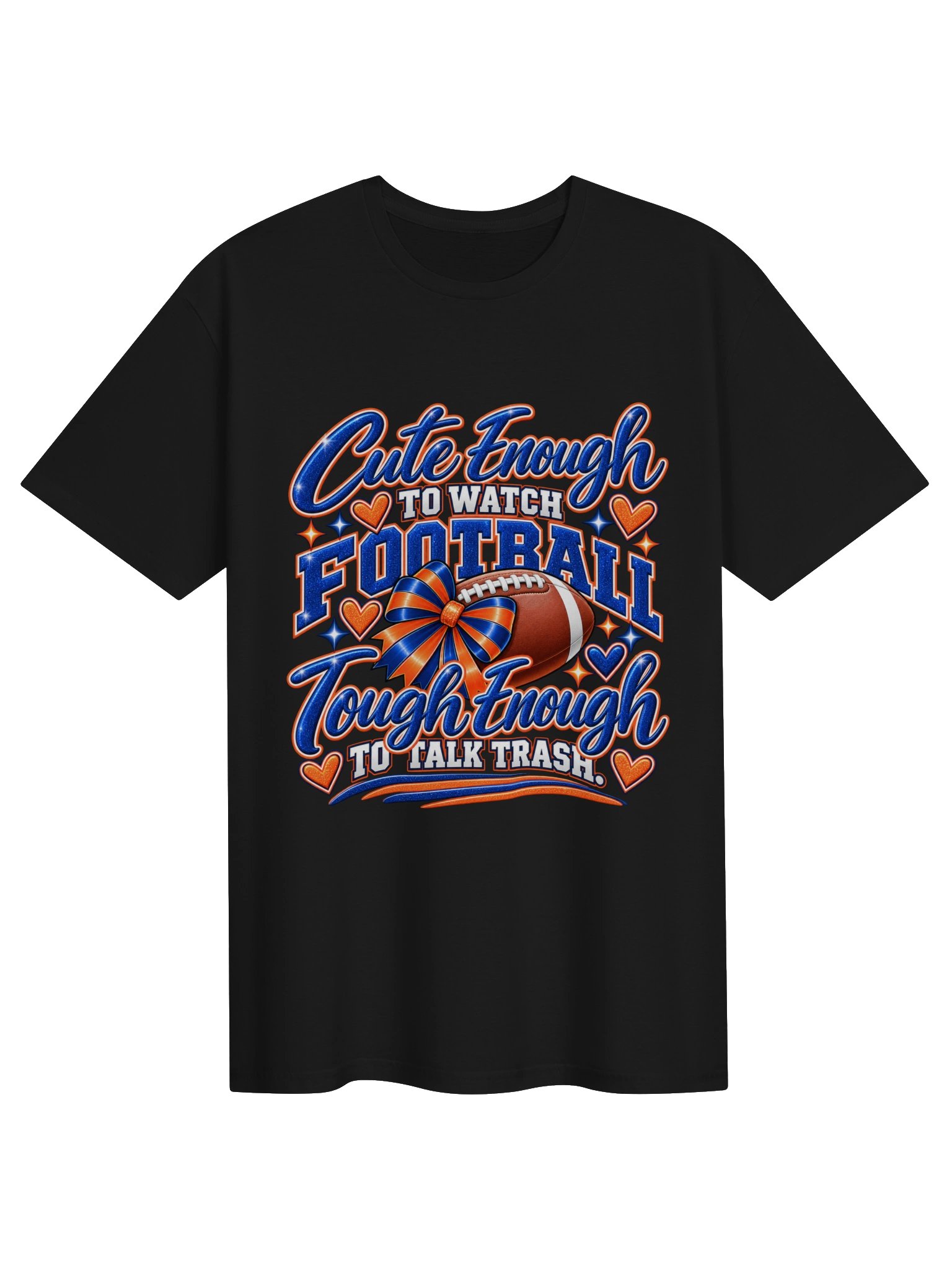 Cute Enough to Watch Football Tee product image (1)