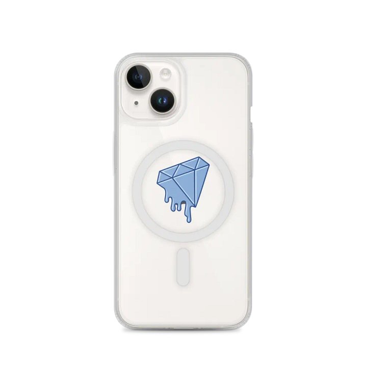 Melting Diamond MagSafe® Clear Case product image (4)