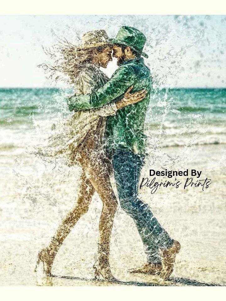 Waves of Romance - 8x12 product image (1)