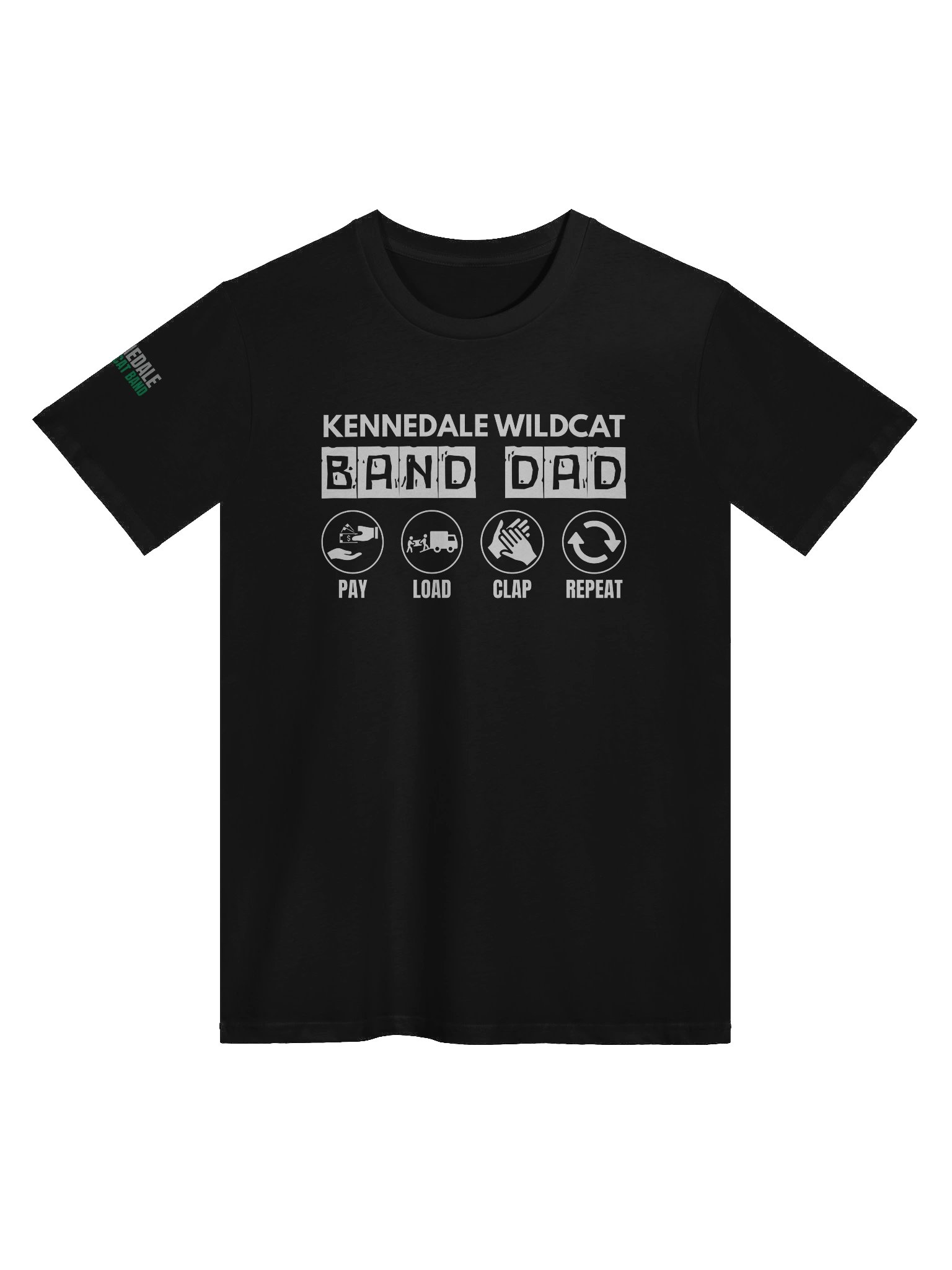 Wildcat Band Dad T-Shirt product image (1)