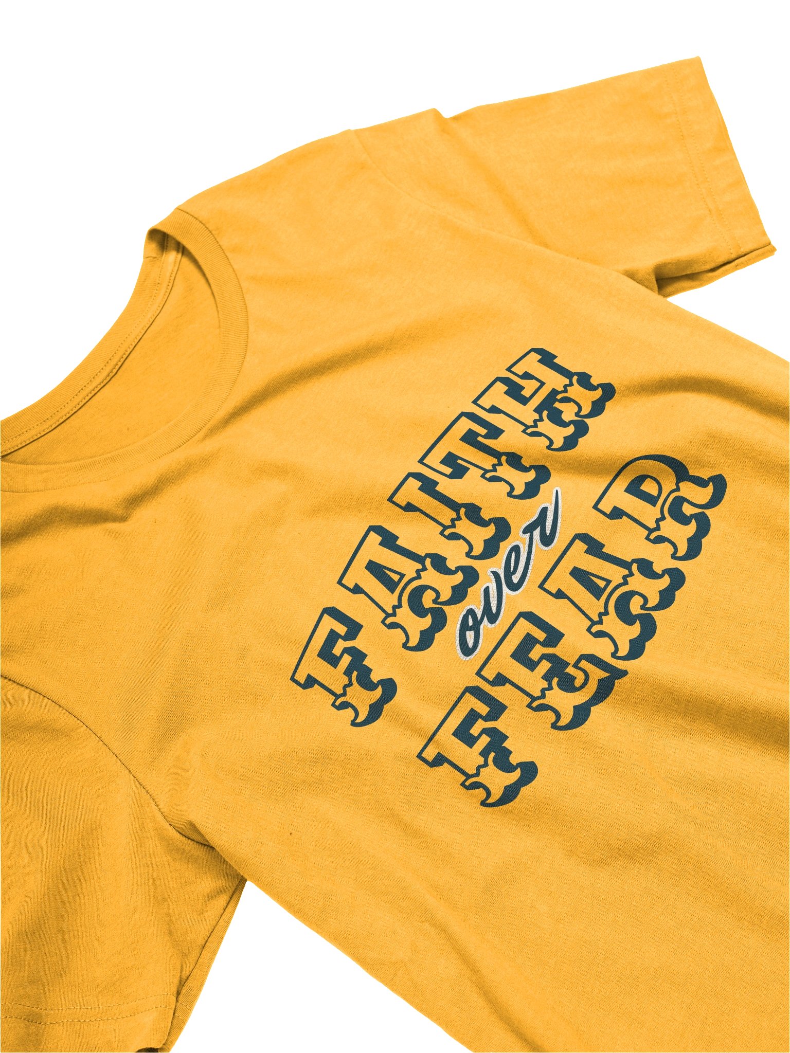 D2You Faith Over Fear Classic T Shirt - Front (unisex) product image (5)