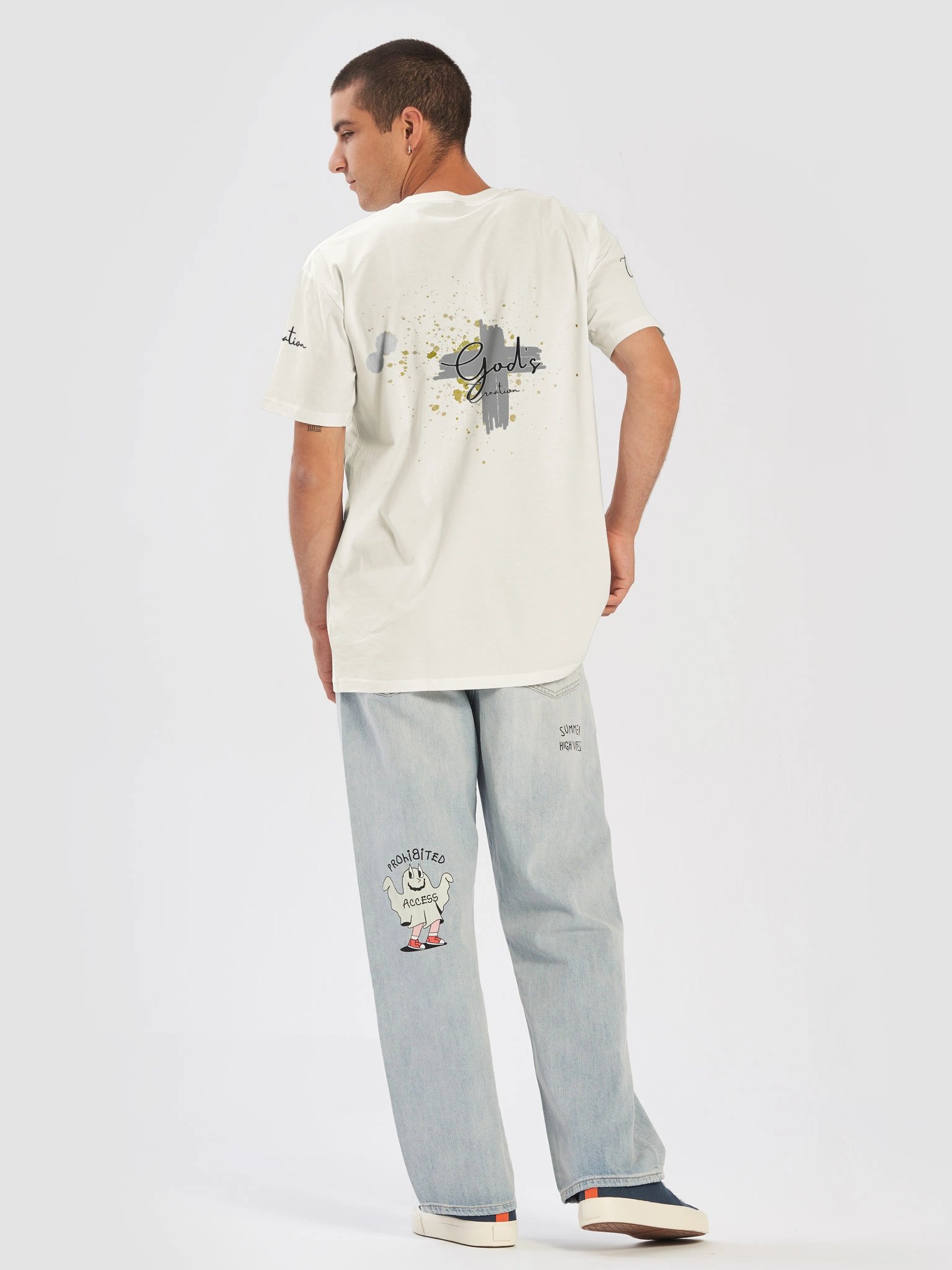 Creation Script Unisex Premium Tee product image (2)