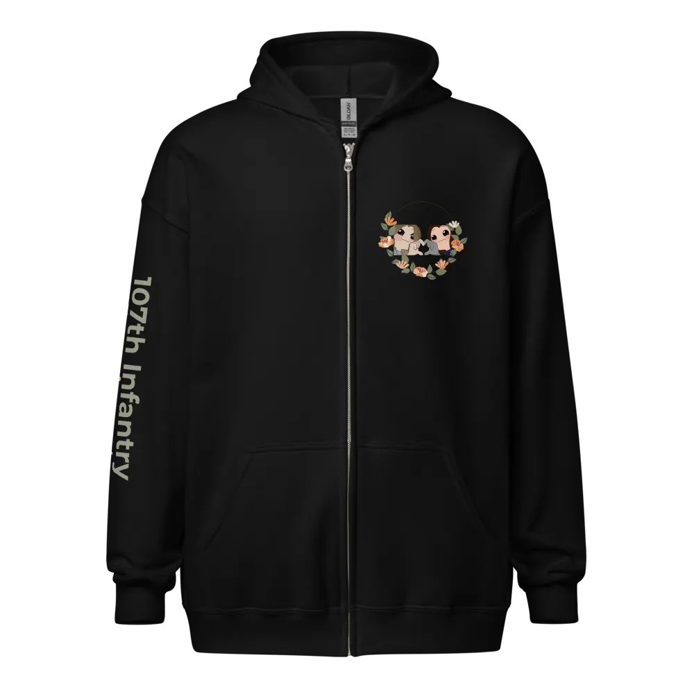 107th Zip Up Hoodie product image (1)
