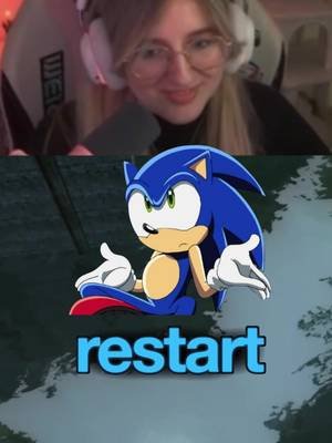 i forgot to save #sonicthehedgehog #girlgamer #gaming #twitchstreamer #sonicmovie 
