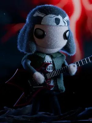 Eddie🤘#strangerthings #blender
