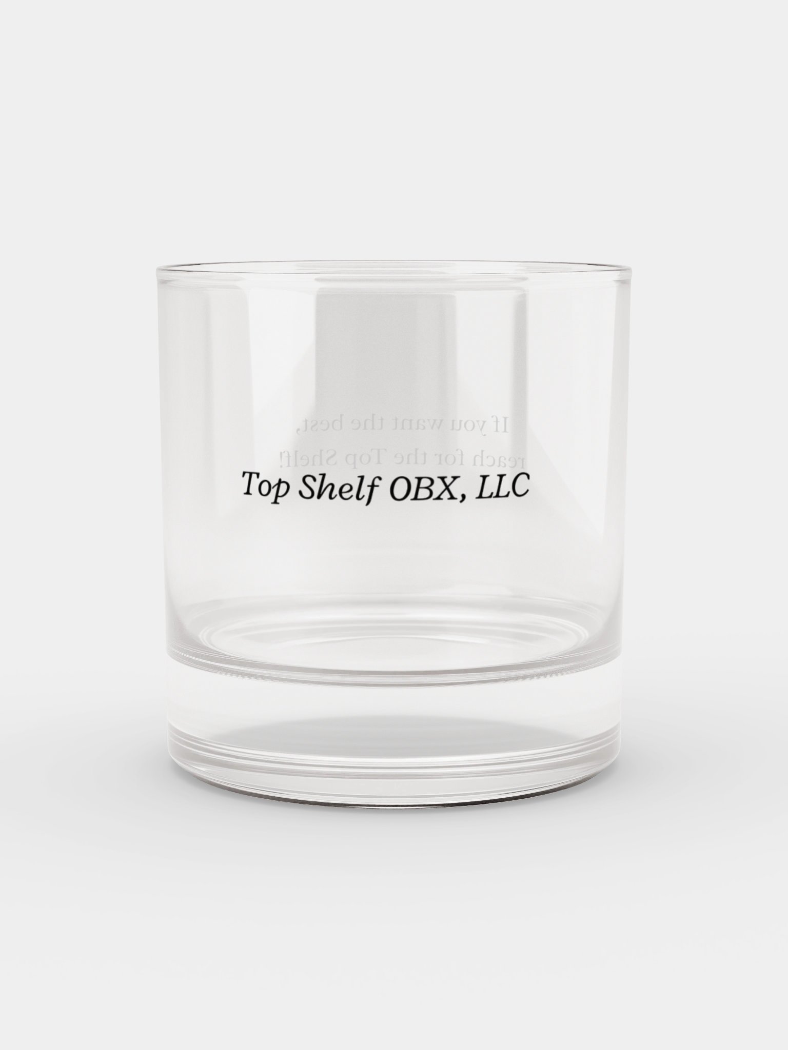 Top Shelf Rocks Glass product image (2)