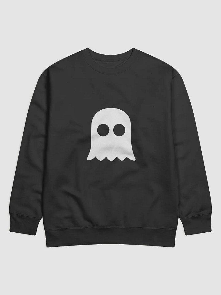 OG Ghost Logo on Black Crew Sweatshirt product image (1)