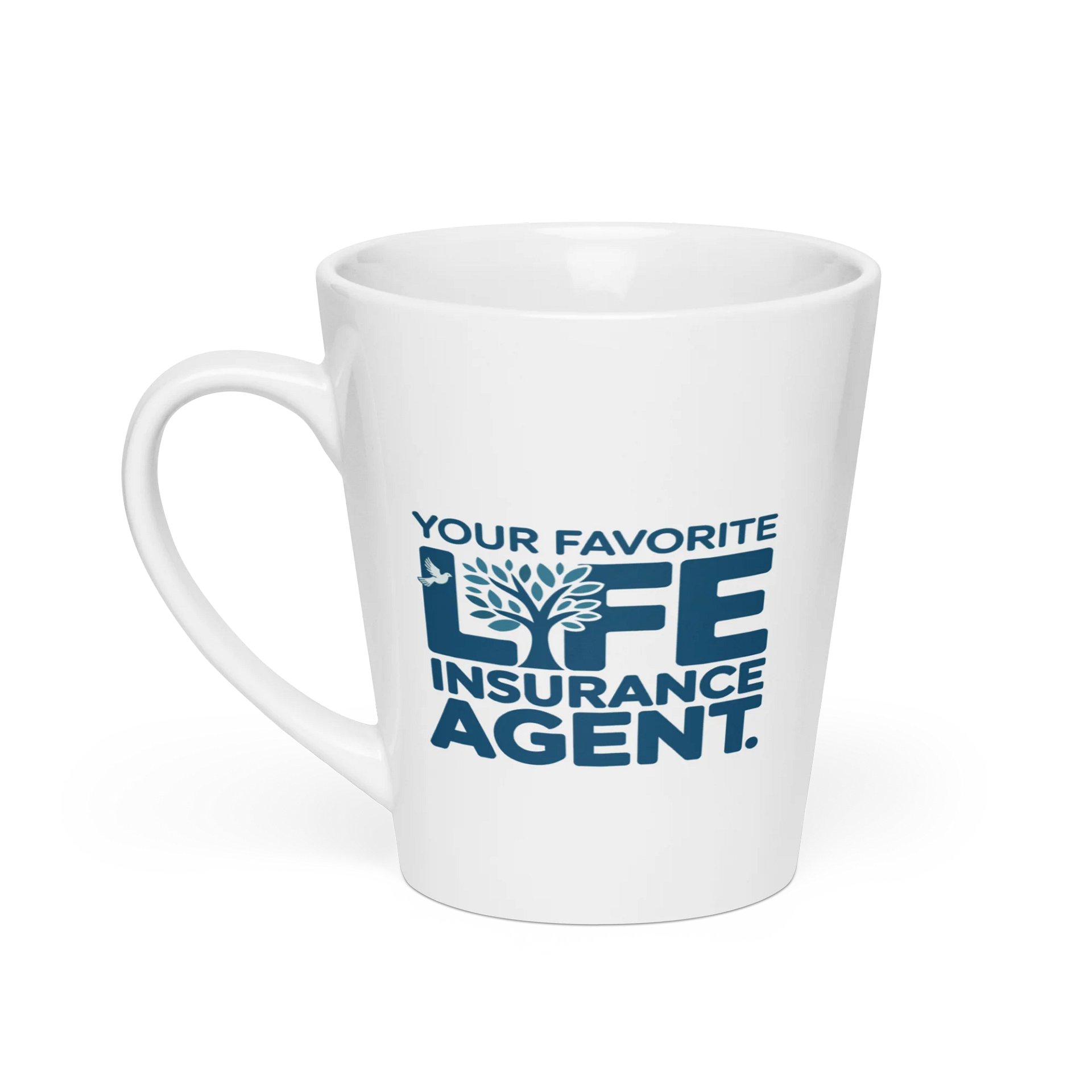 Your Favorite Life Insurance Agent Latte Mug product image (1)