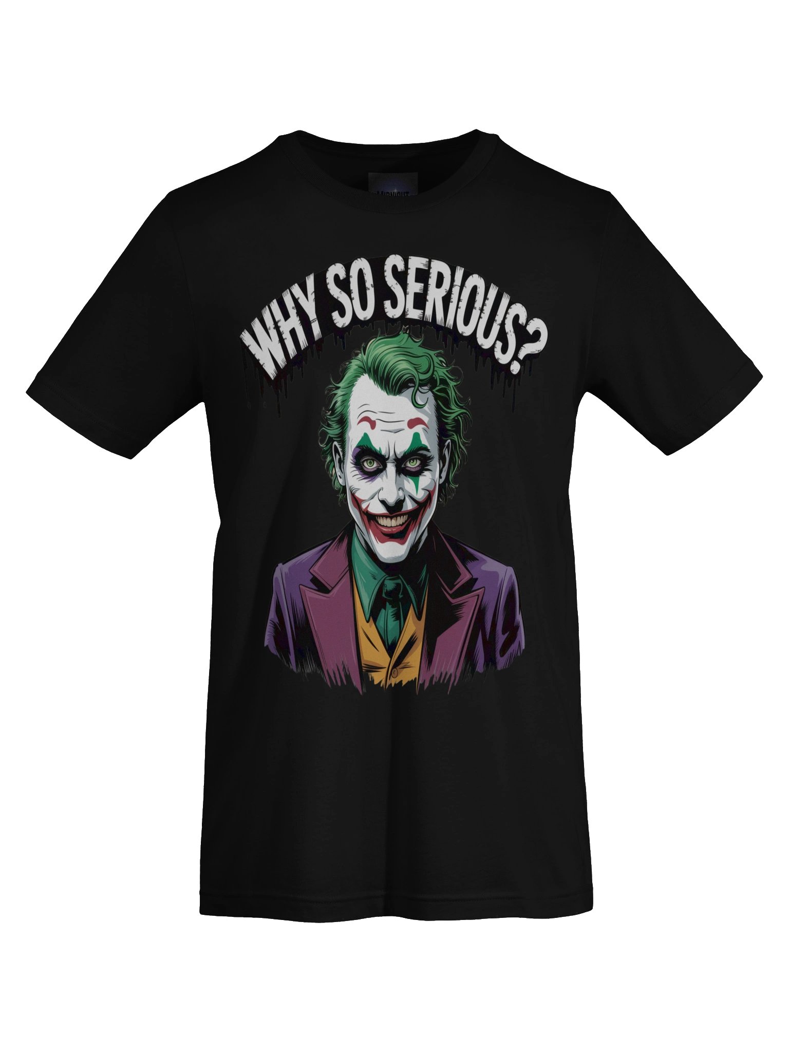 Eternal Jest: Why So Serious? Joker T-Shirt product image (1)