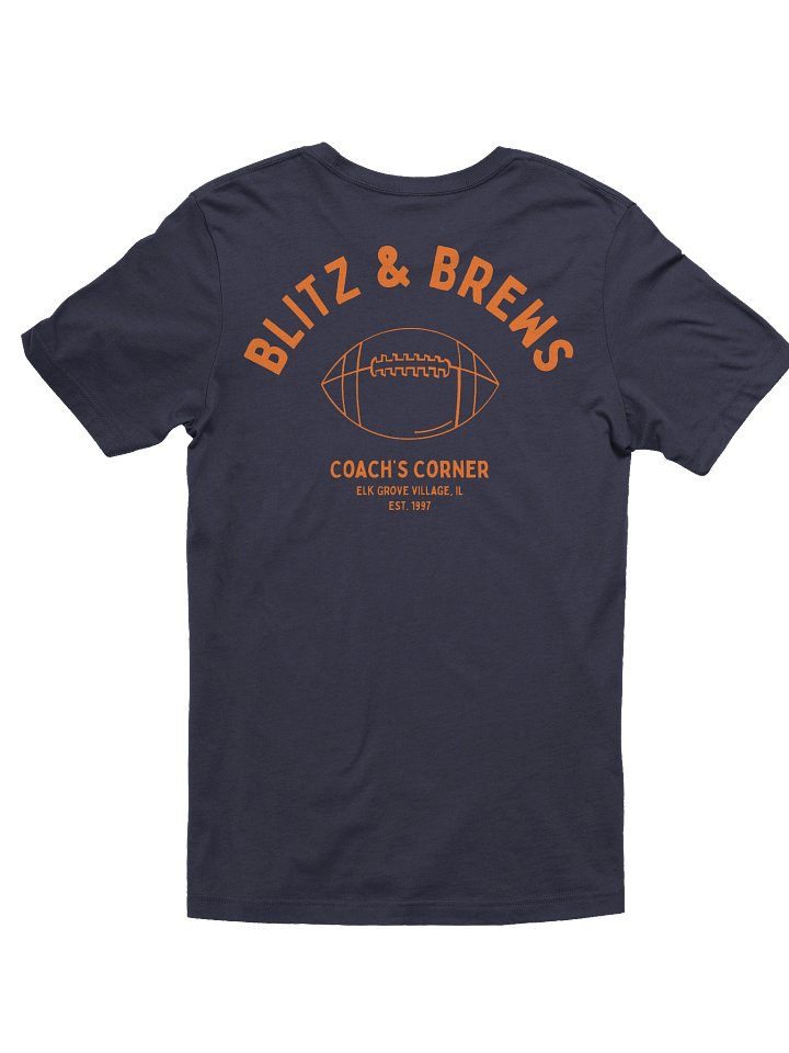 Blitz & Brews T-Shirt Navy product image (2)