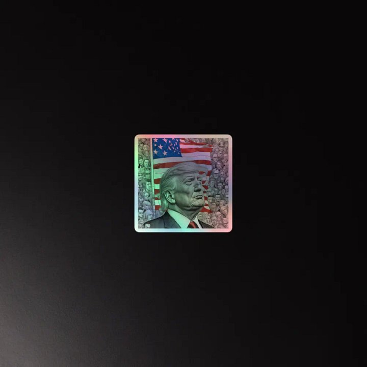 American Dreams Holographic Sticker product image (4)