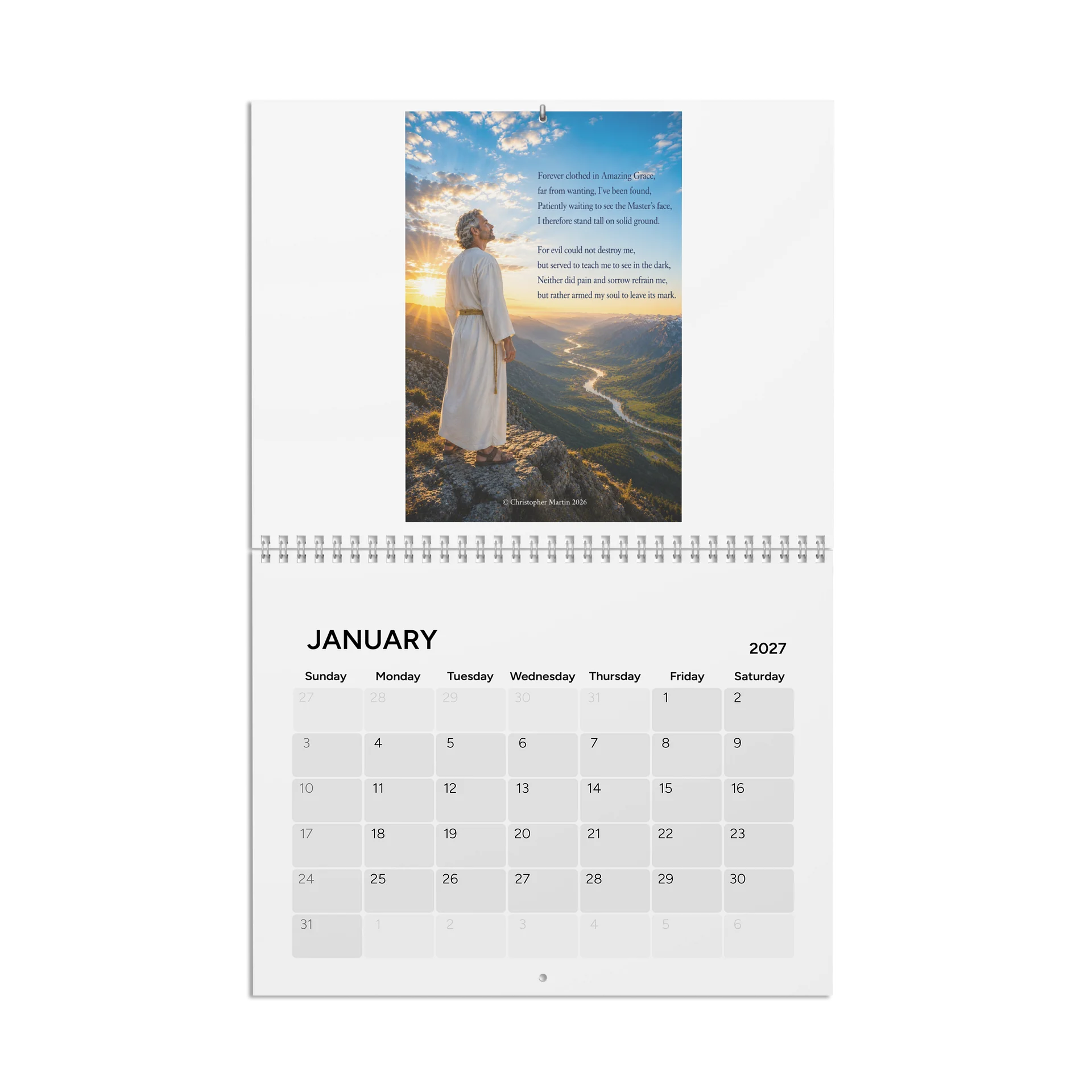 Calendar 2027 - Deeds not Words! product image (1)
