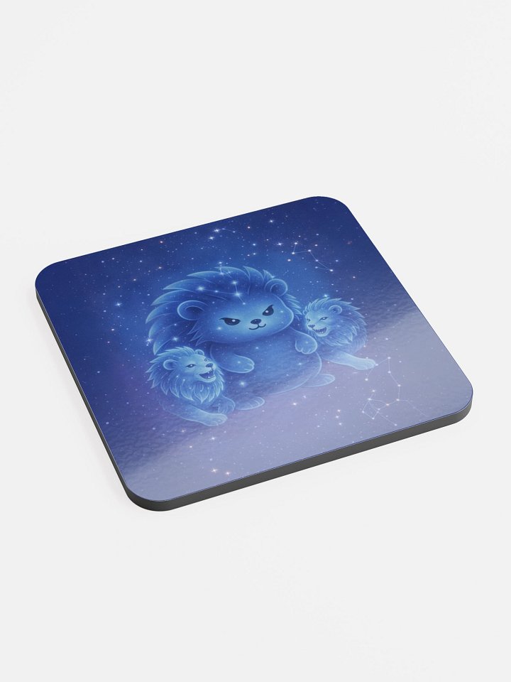 Zodiac hedgie Leo coaster product image (2)