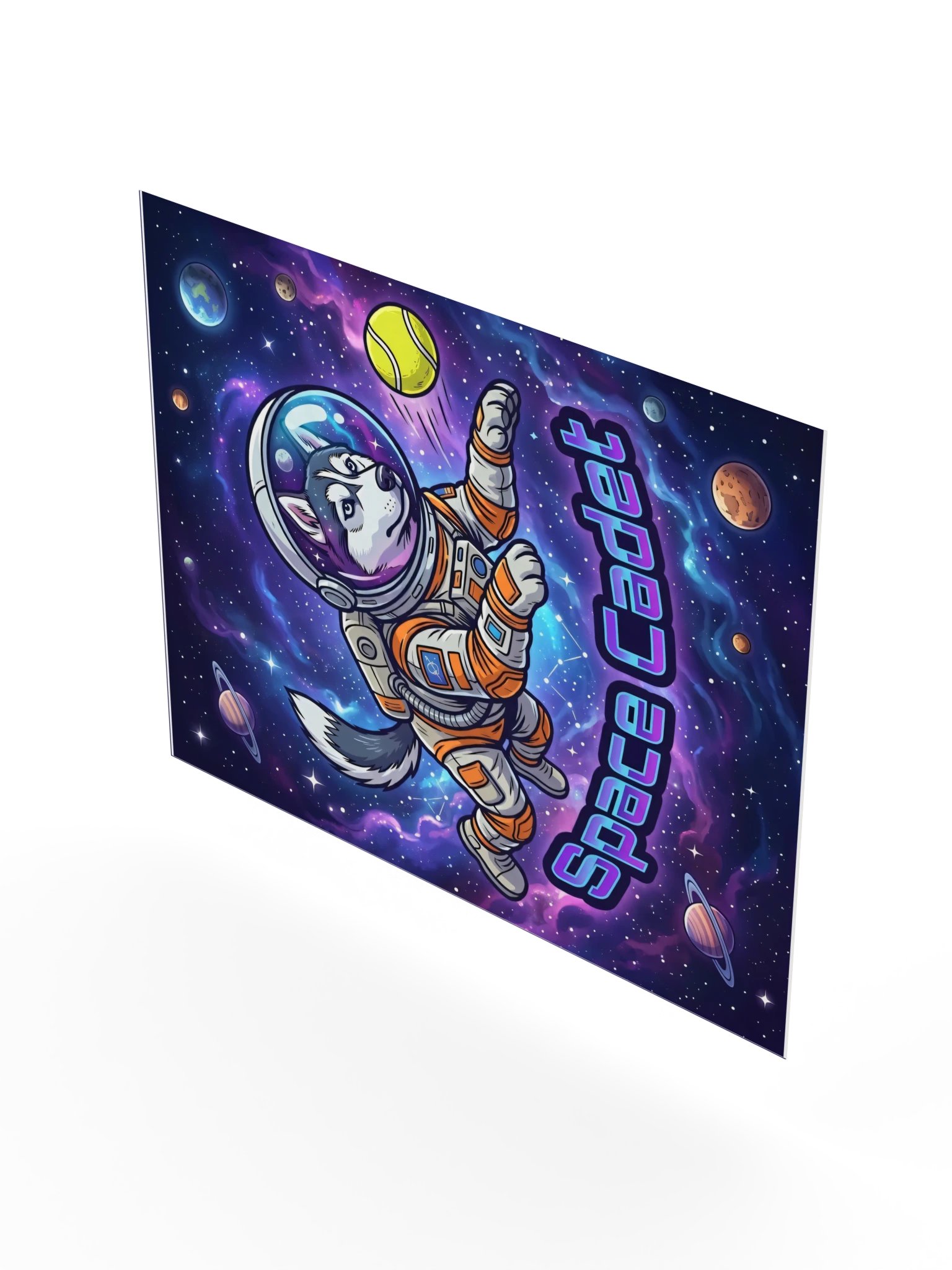 Space Cadet Husky Poster product image (22)