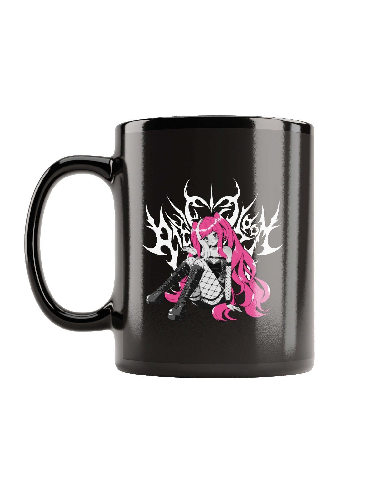 Pixie Metal Black Glossy Mug product image (1)