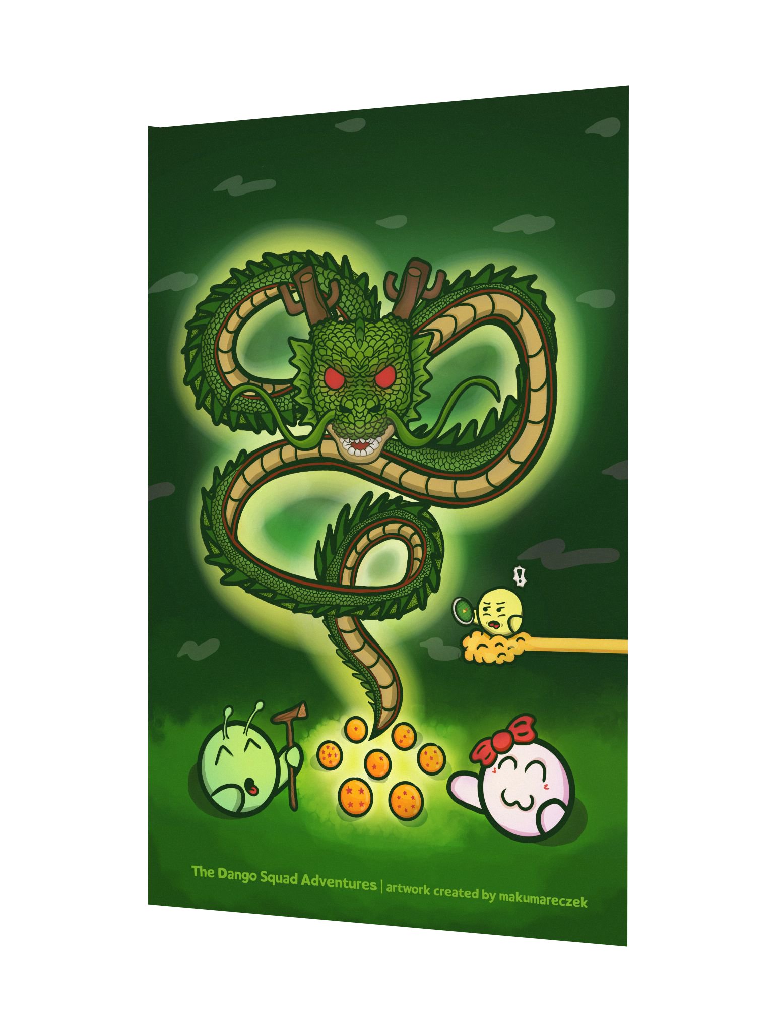 Dango Dragon - Frameless Poster product image (3)