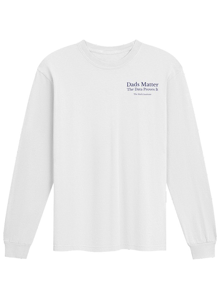 Comfort Colors Unisex Garment-Dyed Long Sleeve Shirt (White) product image (1)