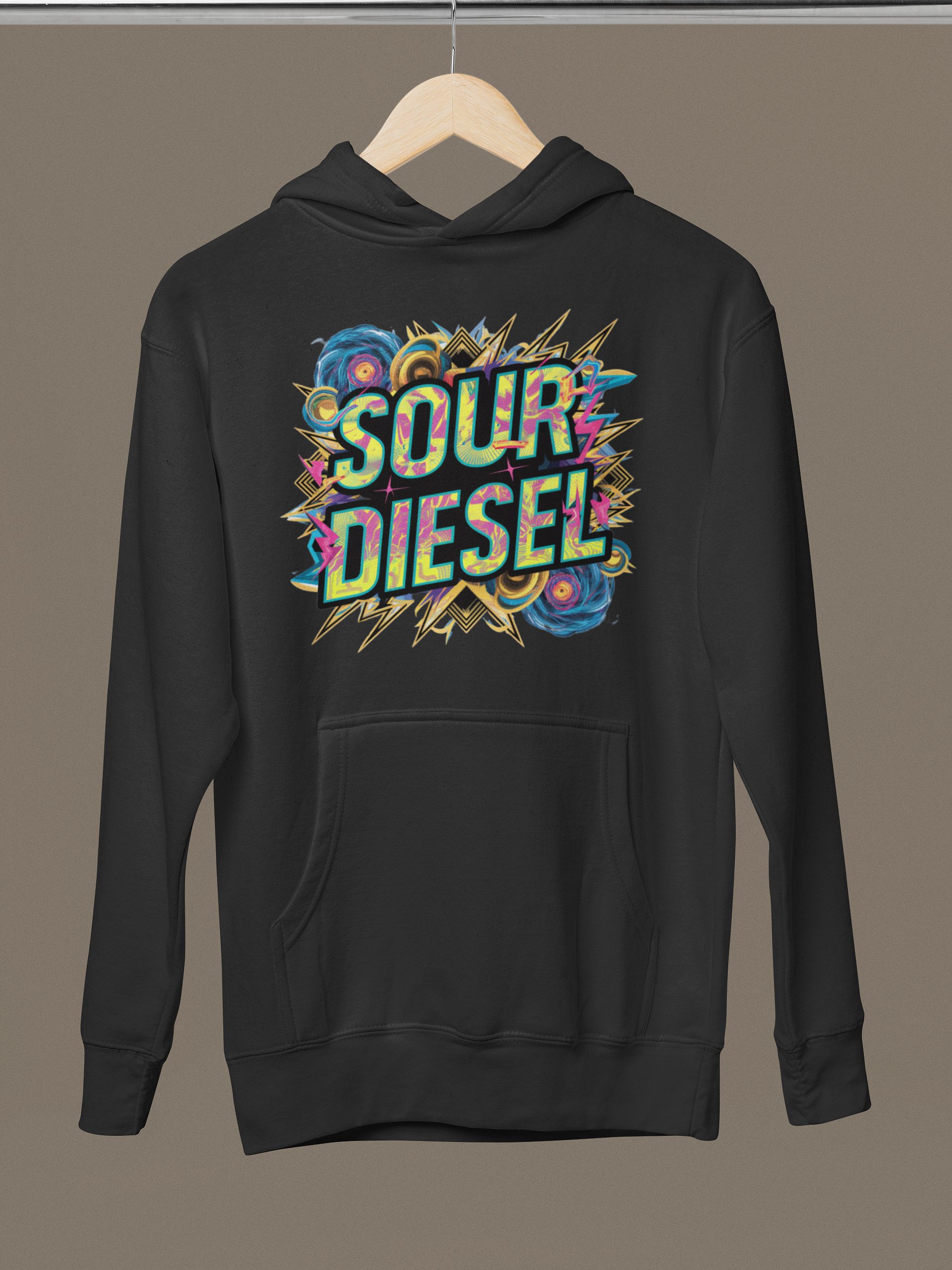 SOUR DIESEL STRAIN EXPLOSION - Premium Pullover Unisex Hoodie product image (1)