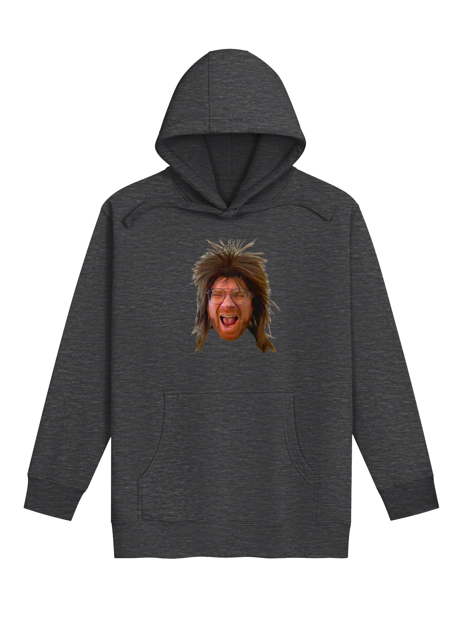 Mullet Wig Hoodie product image (1)