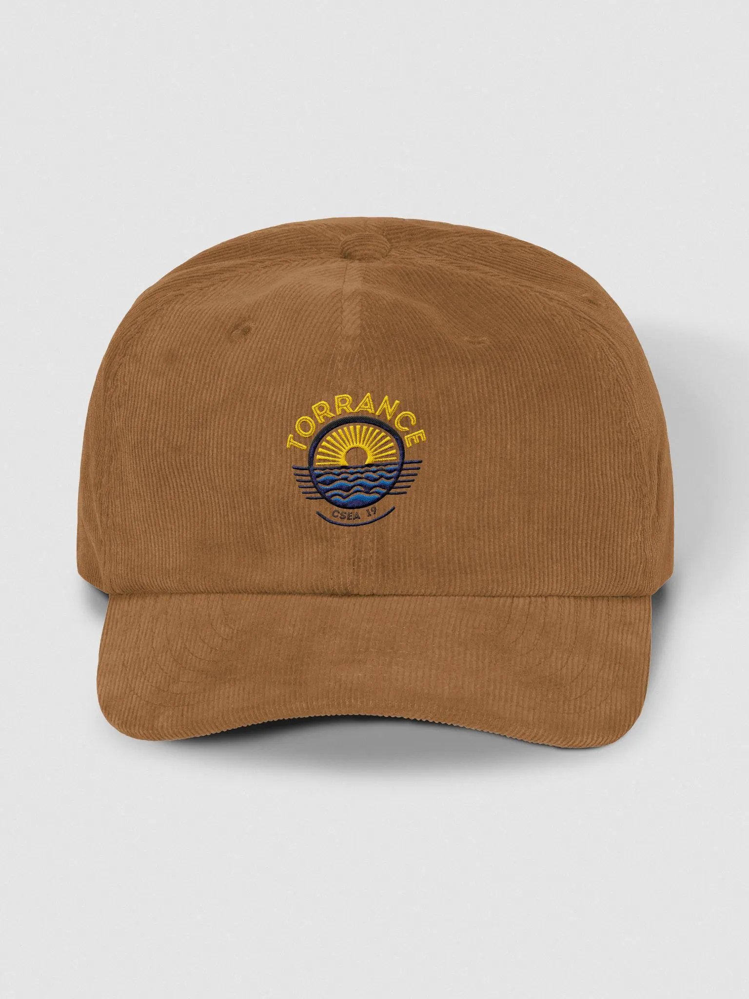 TUSD/CSEA Sun & Waves Corduroy Dad Hat product image (2)