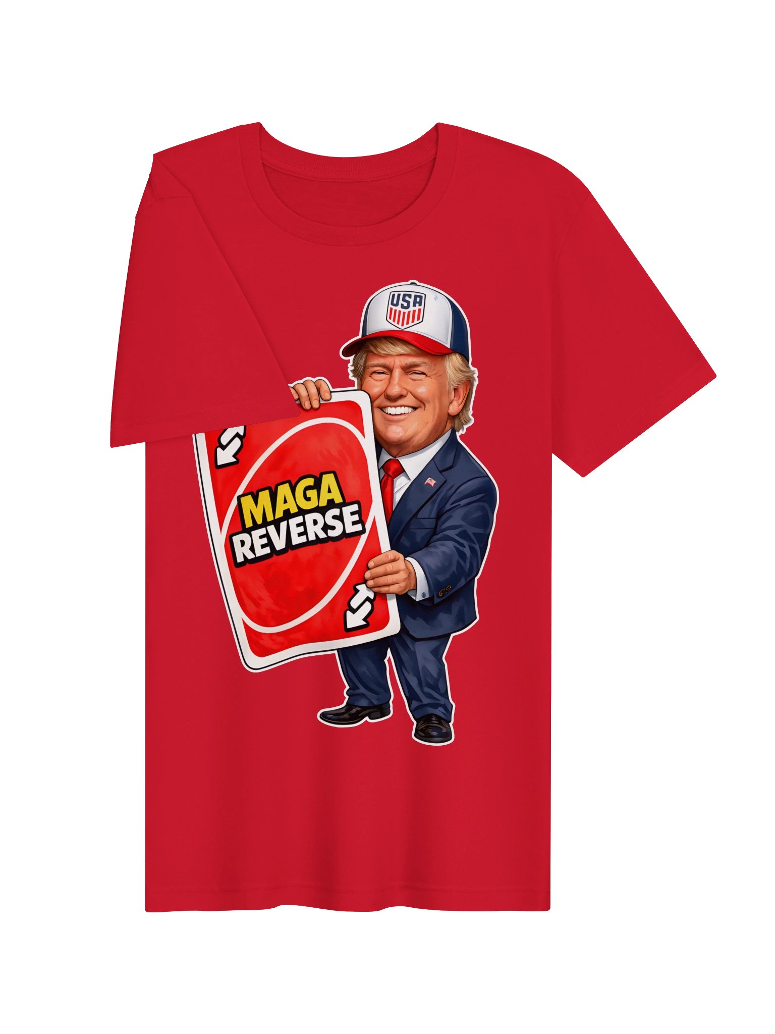 MAGA Reverse USA Cartoon Tee product image (14)