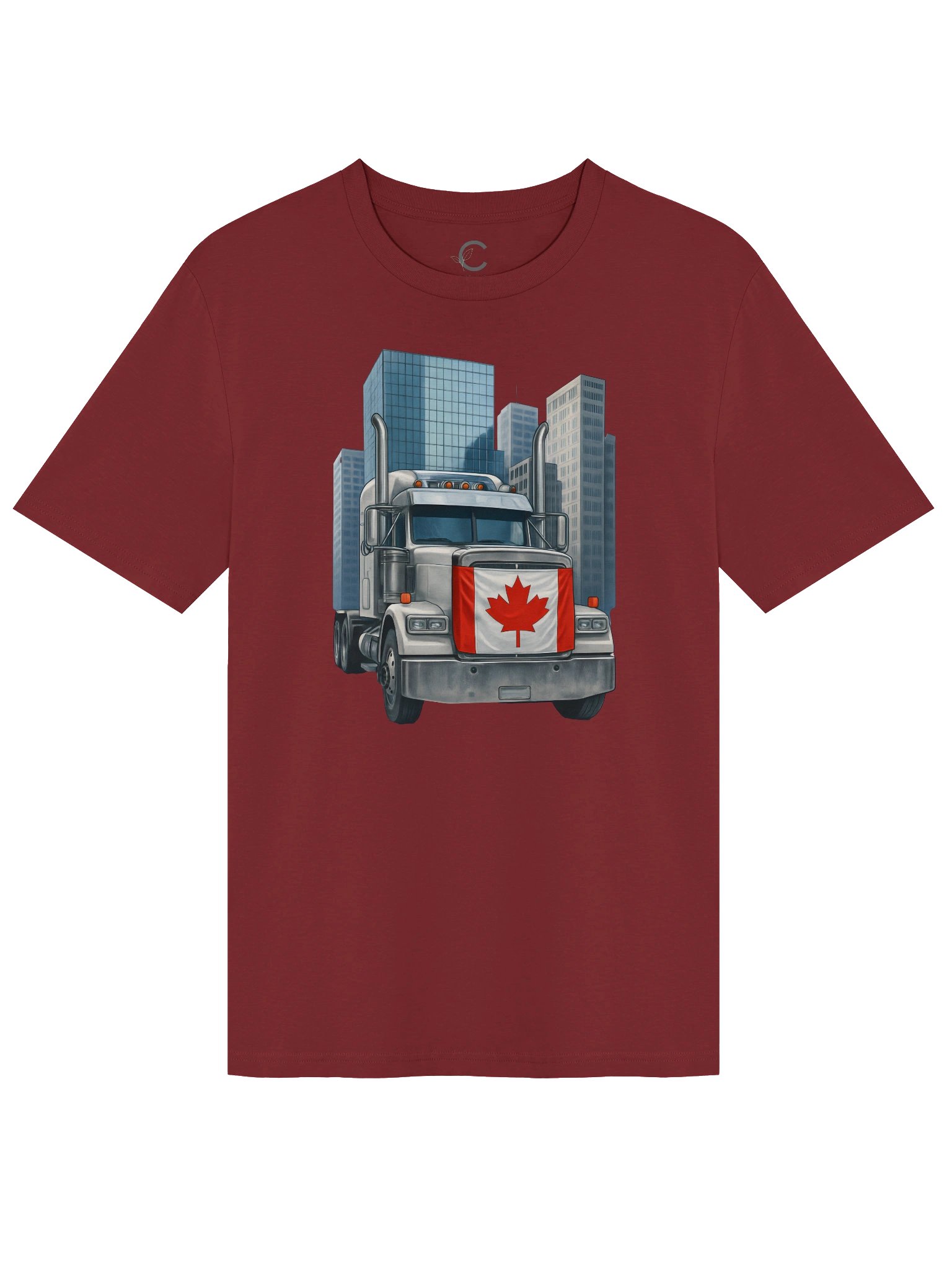 Oh Canada: "Trucker" Organic T-Shirt product image (2)