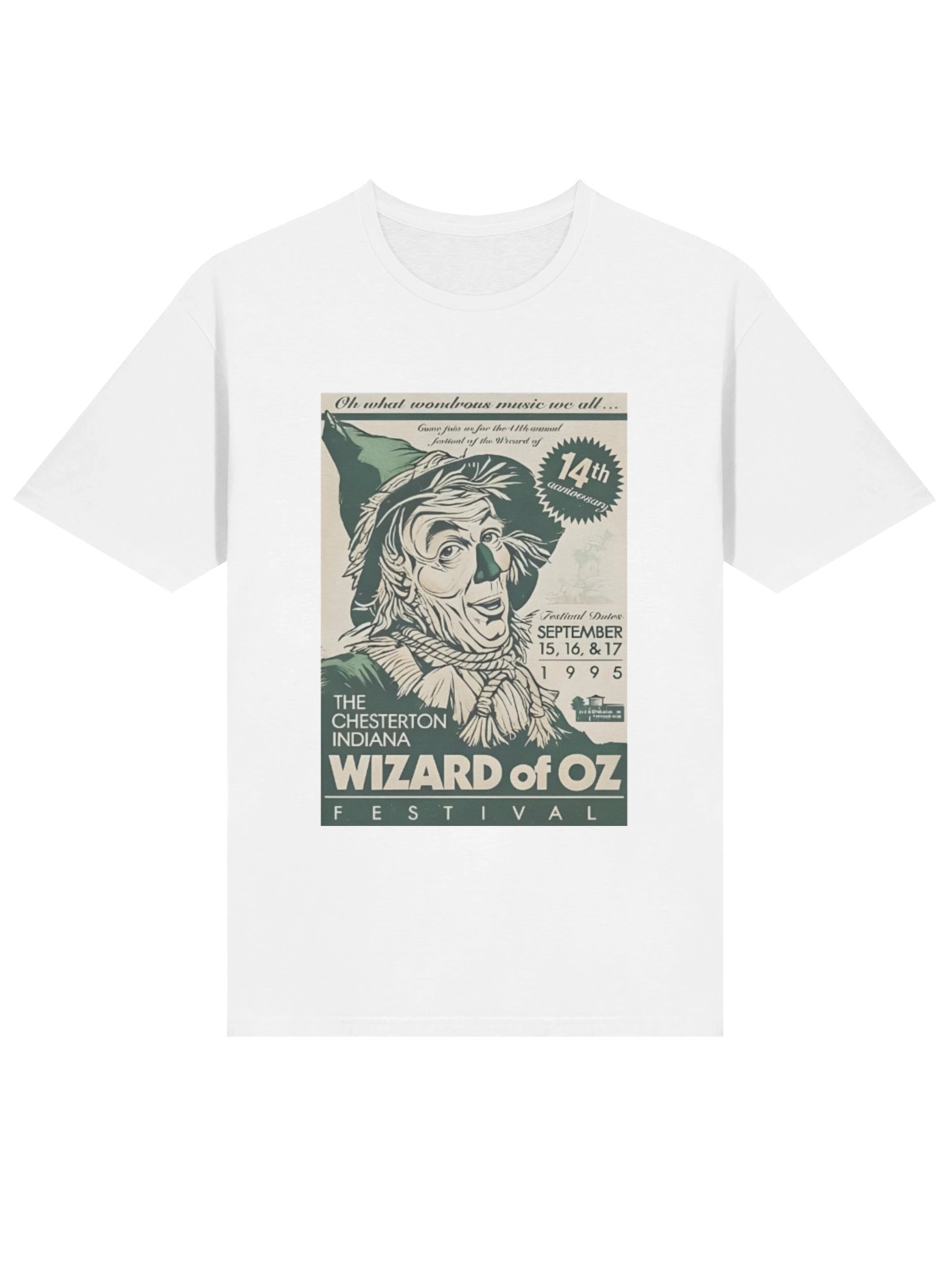 Oh What Wondrous Music We All The Chaesterton Indiana Wizard Of OZ Shirt product image (16)