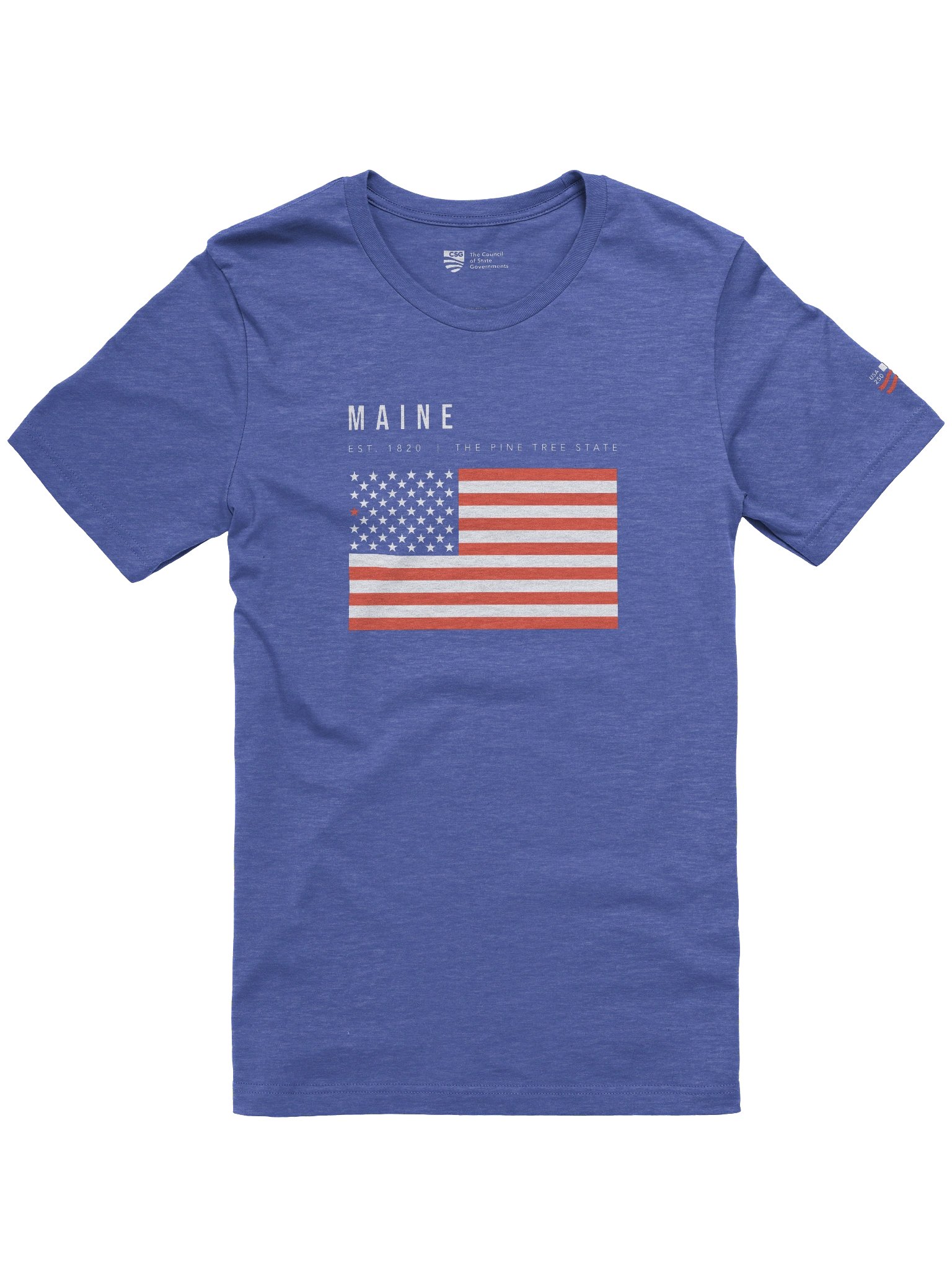 Flag Tee — Maine product image (1)