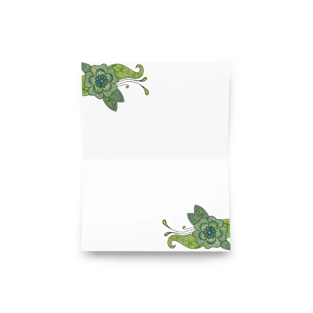 Floral Harmony Greeting Card product image (5)