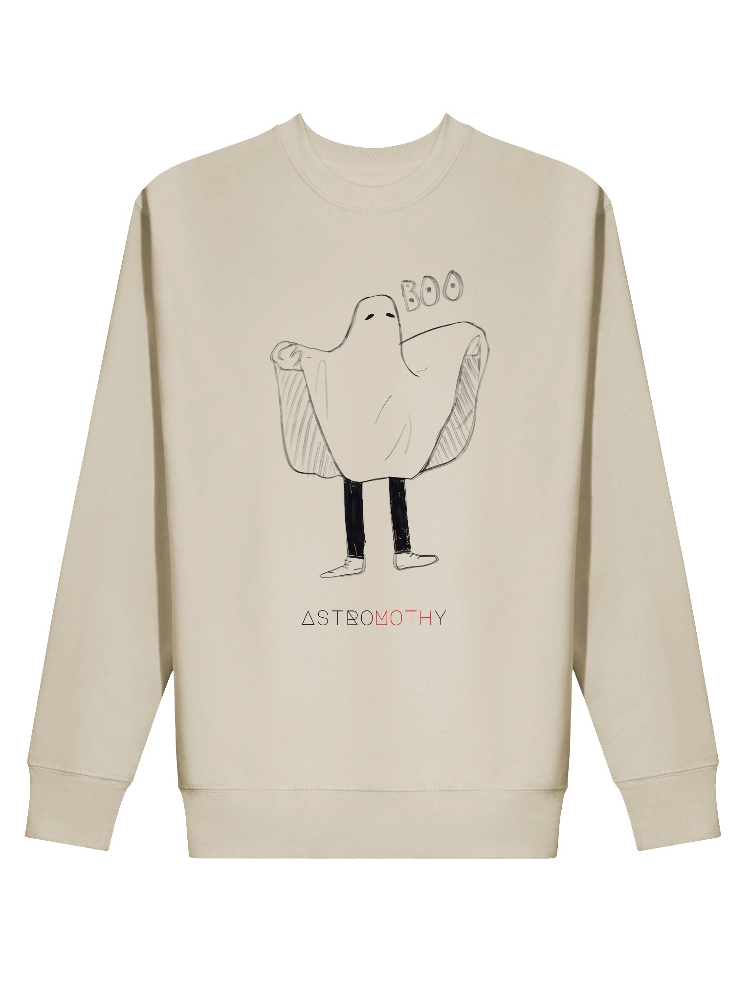 Poorly Drawn Ghost Crewneck product image (3)