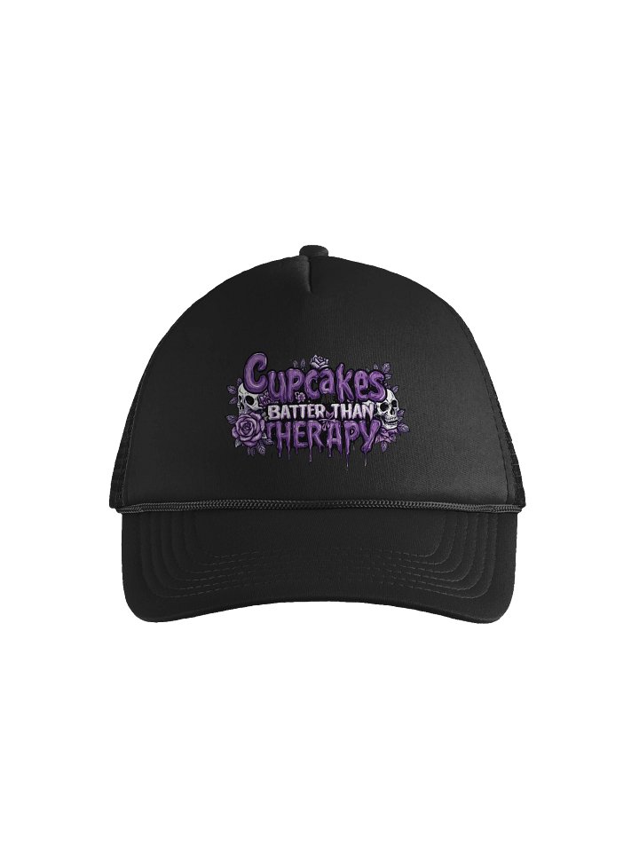 Cupcakes are Batter than Therapy Cap product image (1)