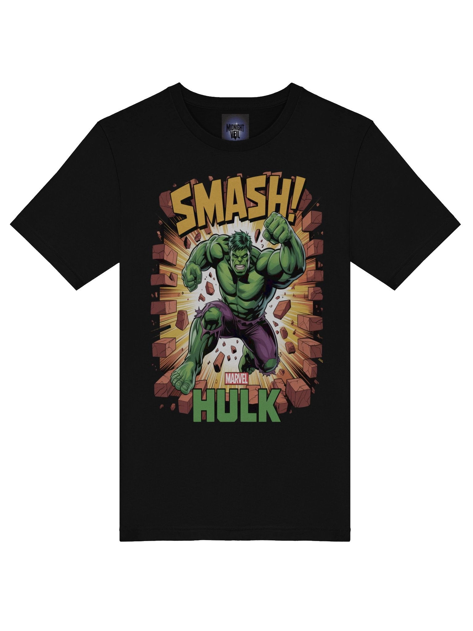 Rampage Ruin: Hulk Brick-Shattering Fury T-Shirt product image (7)