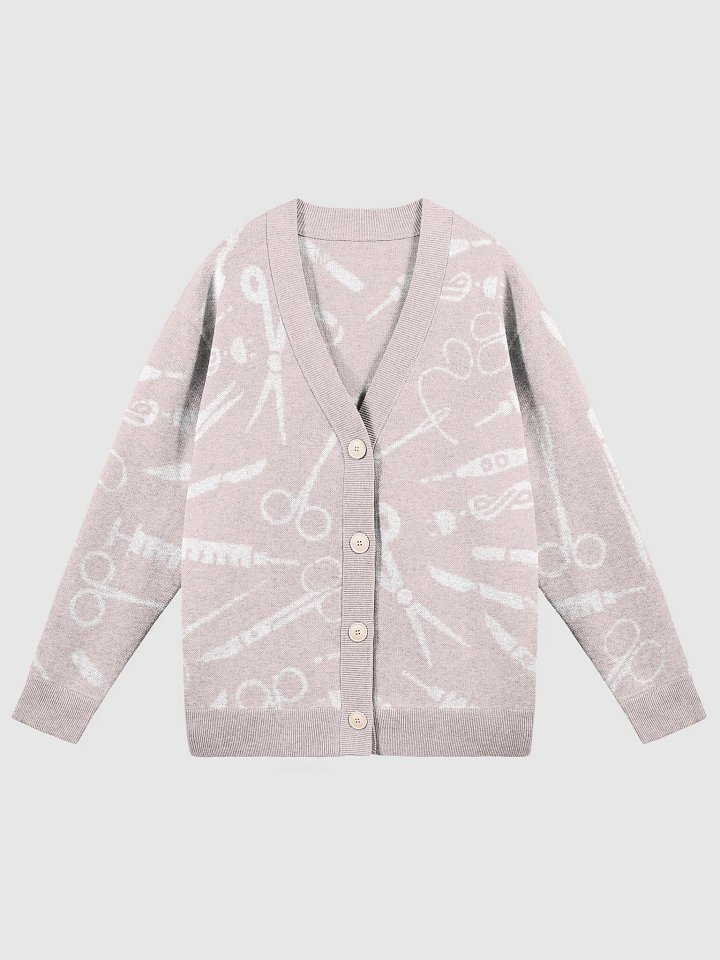 scalpel sweater (light pink) product image (1)