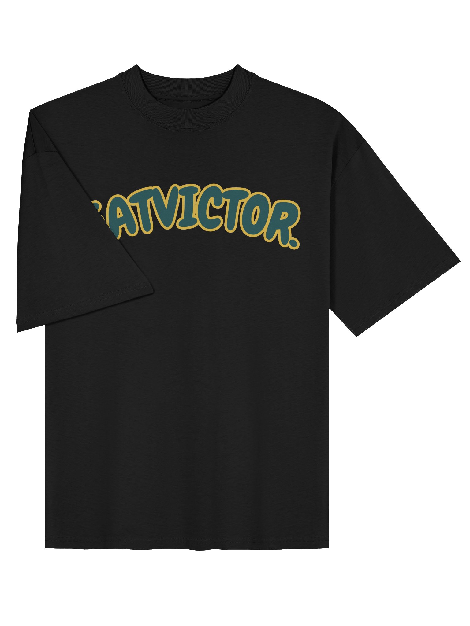 EATVICTOR. ORIGINAL LOGO OVRSIZED T product image (3)