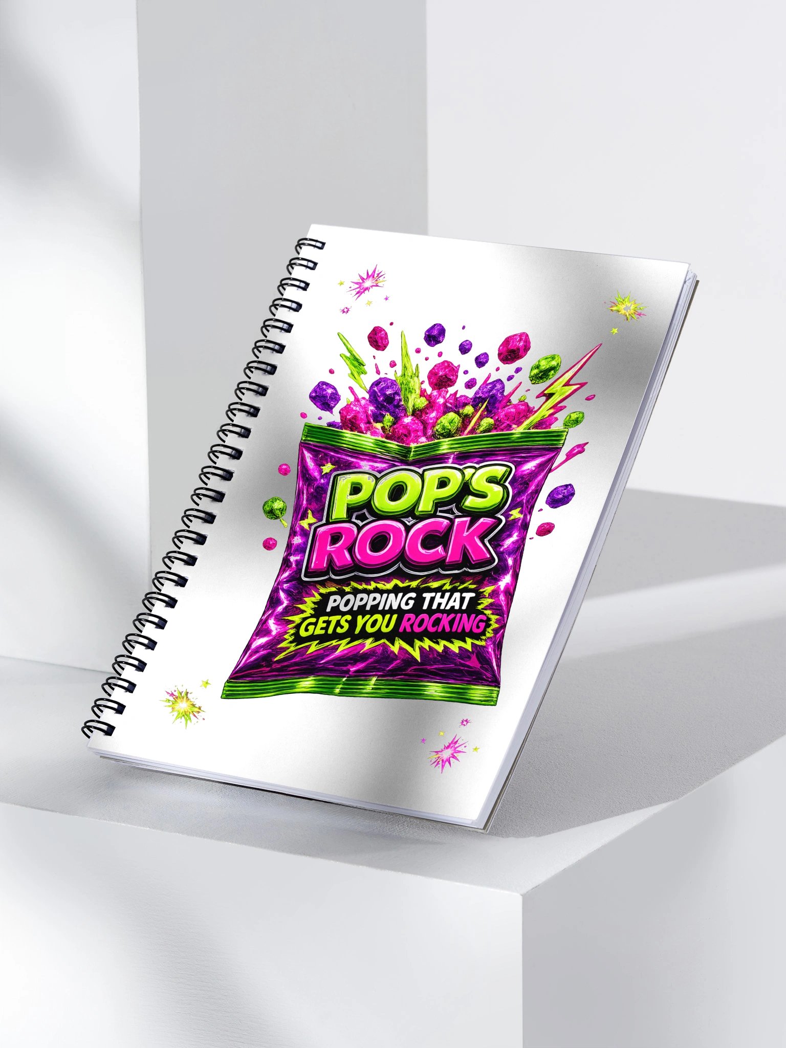 ''Pops Rock'' Spiral Notebook product image (3)