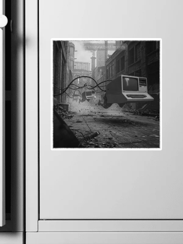 Machine Rising Kiss-Cut Vinyl Decal product image (2)