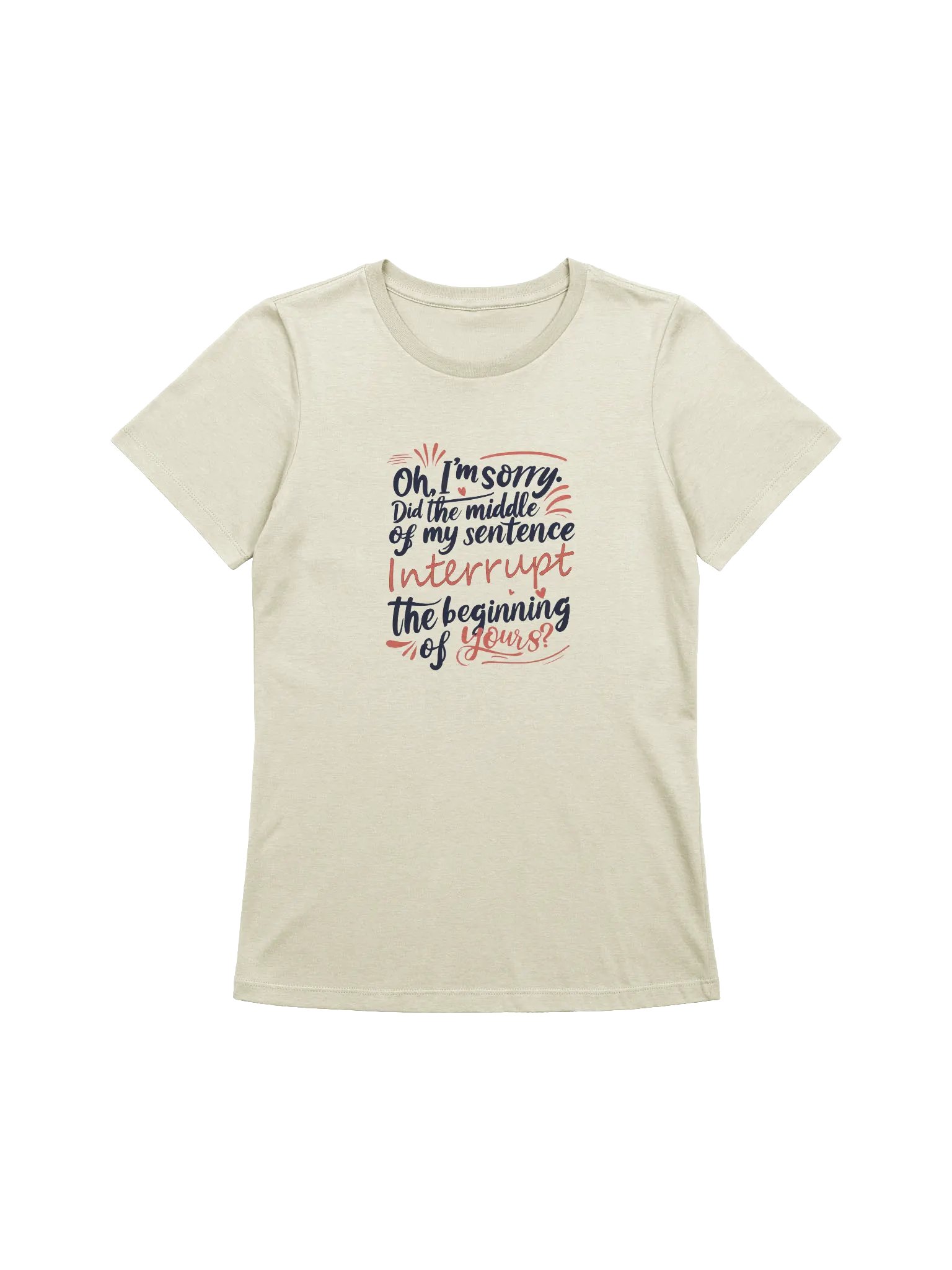 Sarcastic Apology – Interrupting with Style! - Relaxed Tee product image (3)