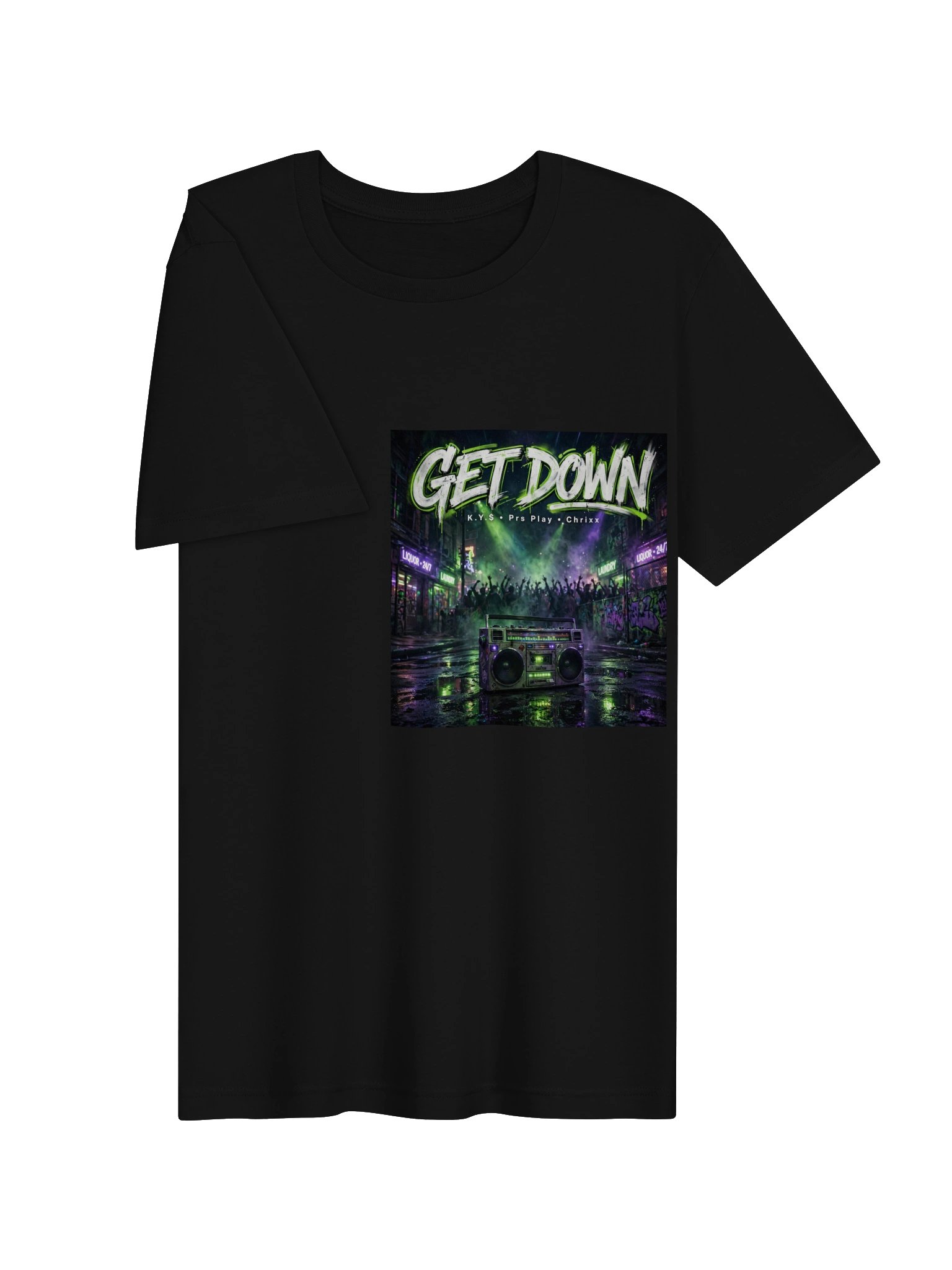 Prs Play - Get Down Cover Tee product image (3)