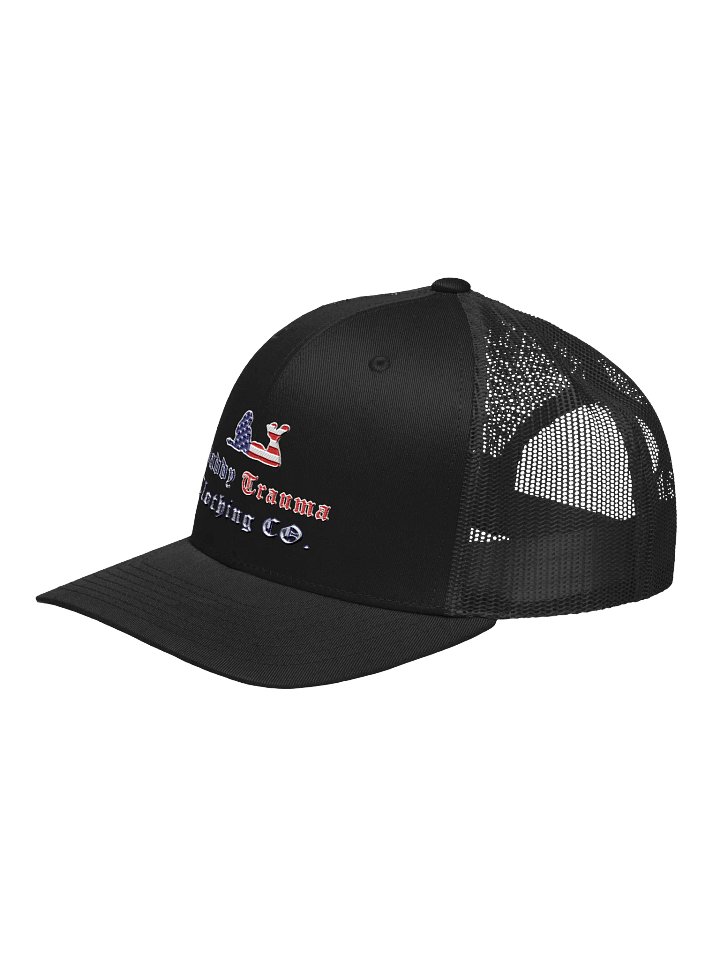 Daddy Trauma Clothing CO. Flag Logo Hat product image (7)