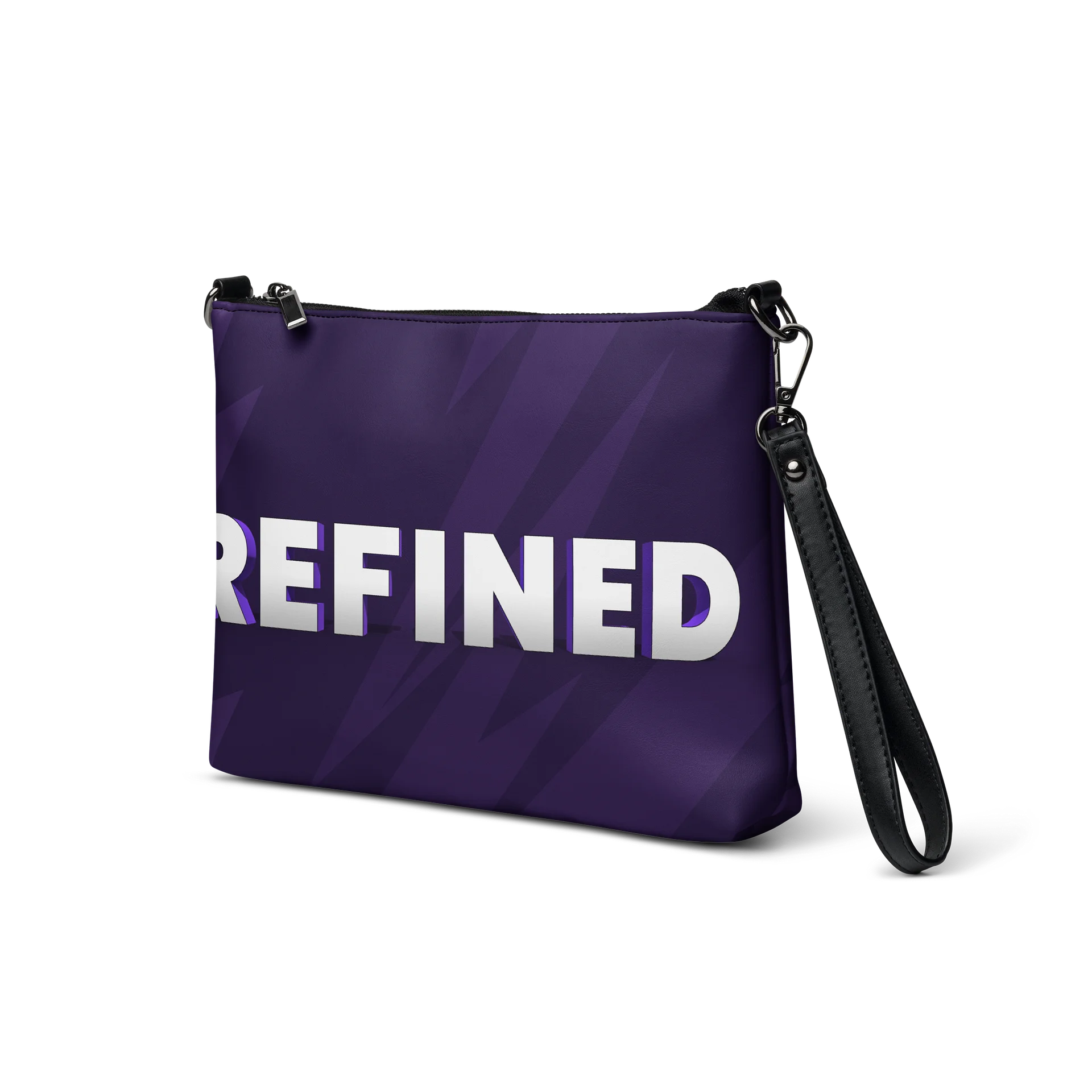 REFINED Purple Statement Crossbody Bag product image (2)